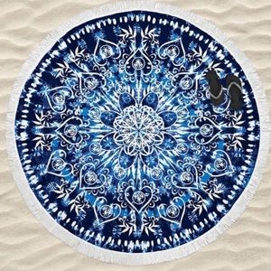 NEW Boho Round Beach Towel